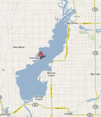 About Lake Petenwell Flowage in Adams and Juneau County Wisconsin